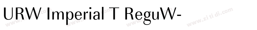 URW Imperial T ReguW字体转换 URW Imperial T ReguW字体转换